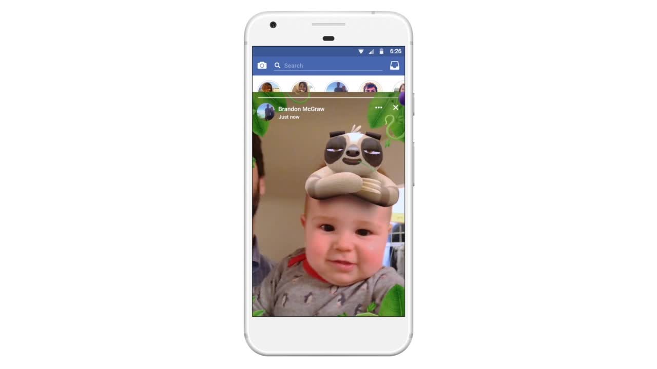 L'applicazione Facebook Camera