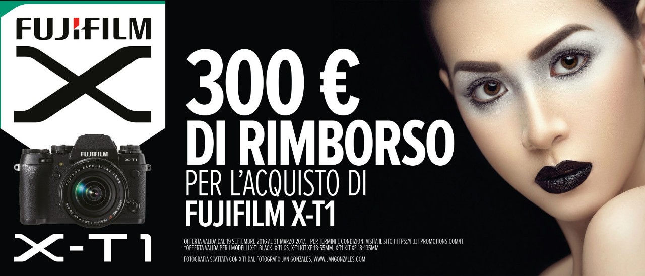 FUJIFILM, prosegue il Cash Back X-T1