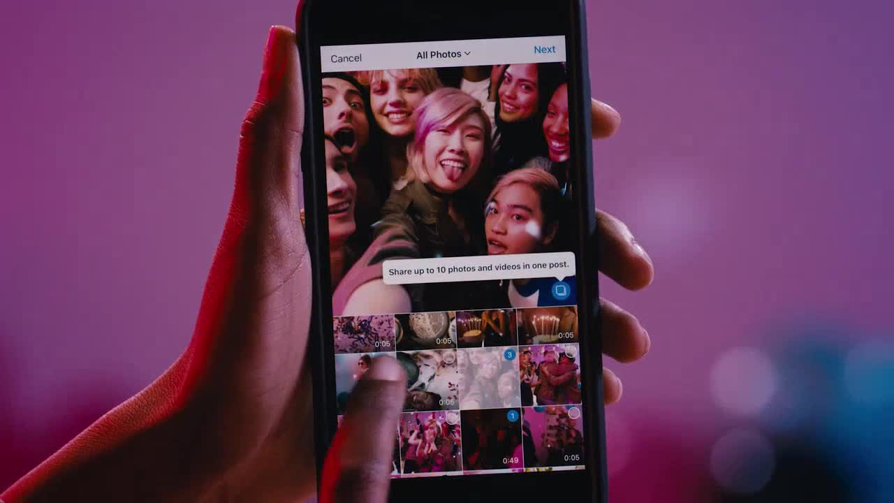 Instagram: arrivano gli album