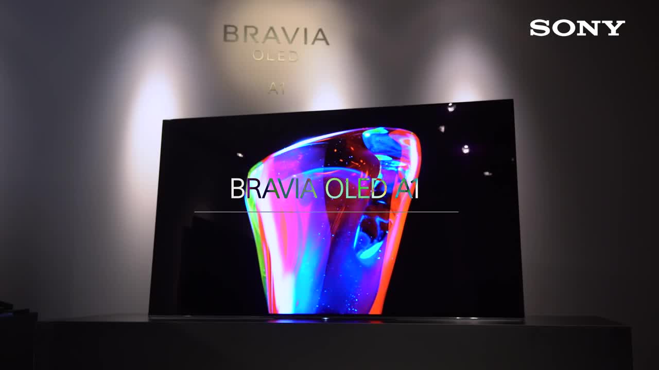 Sony Bravia OLED A1: design e tecnologia