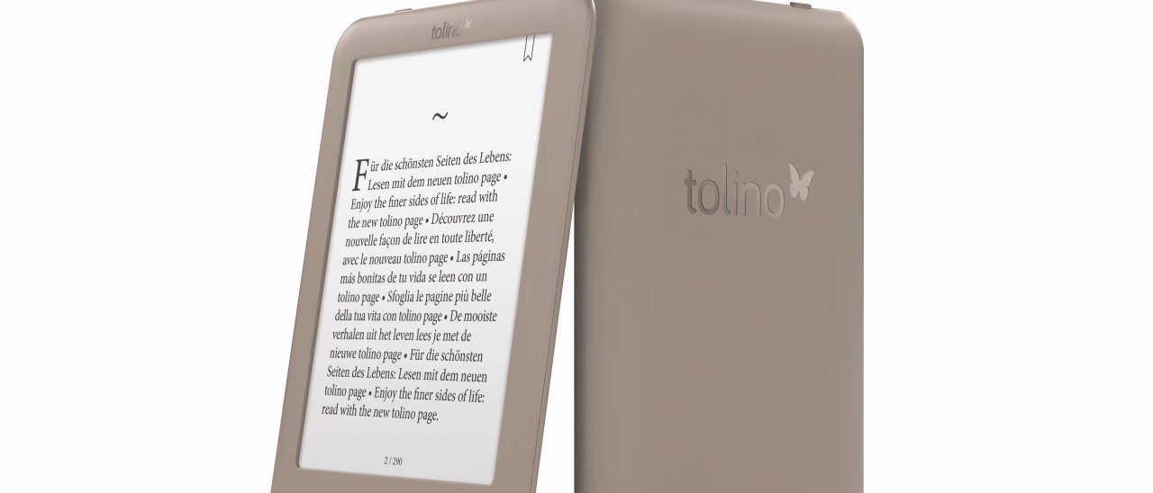tolino page, ebook reader leggero ed economico