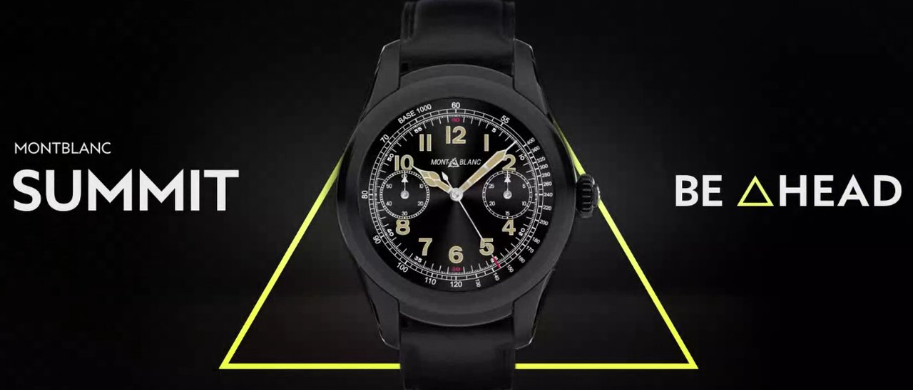 Montblanc Summit, Android Wear 2.0 di lusso