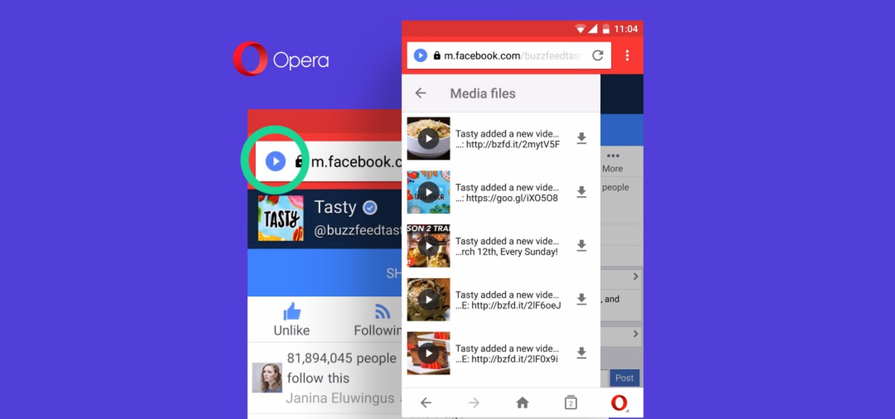 Opera Mini semplifica il download dei file