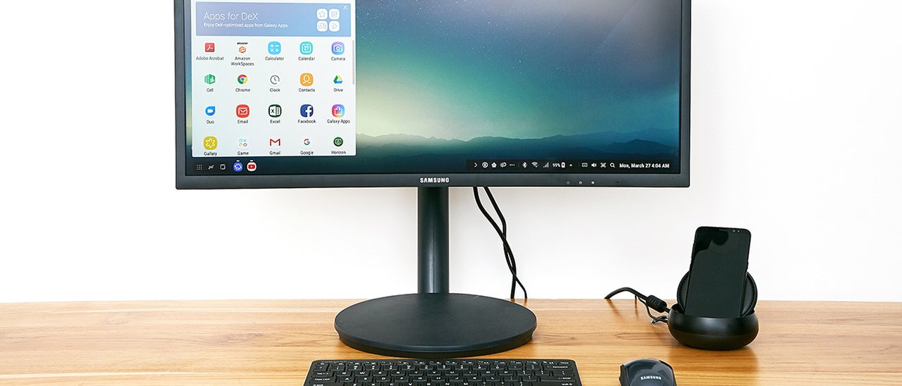 Galaxy S8: Samsung DeX, da smartphone a PC
