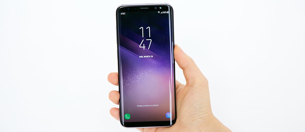 Samsung Galaxy S8, design raffinato