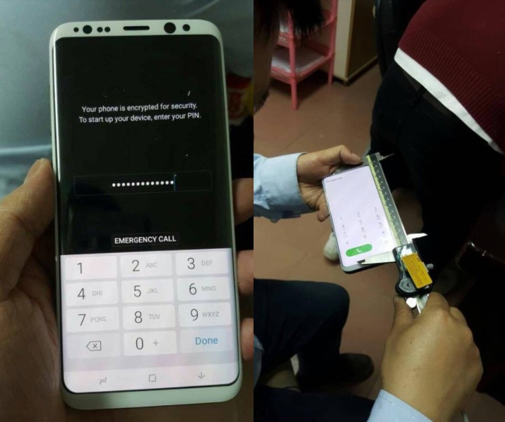 Samsung Galaxy S8 bianco