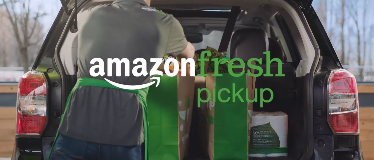 AmazonFresh Pickup, la spesa in 15 minuti
