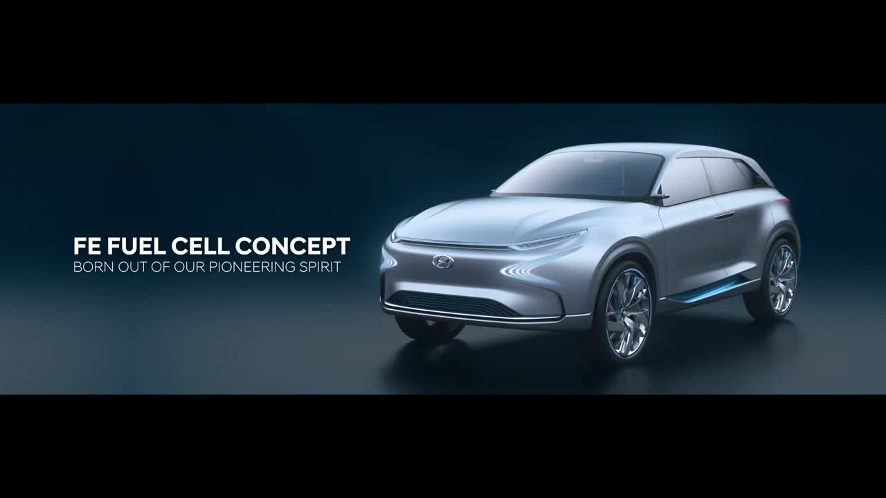 Hyundai presenta l'auto a idrogeno FE Concept