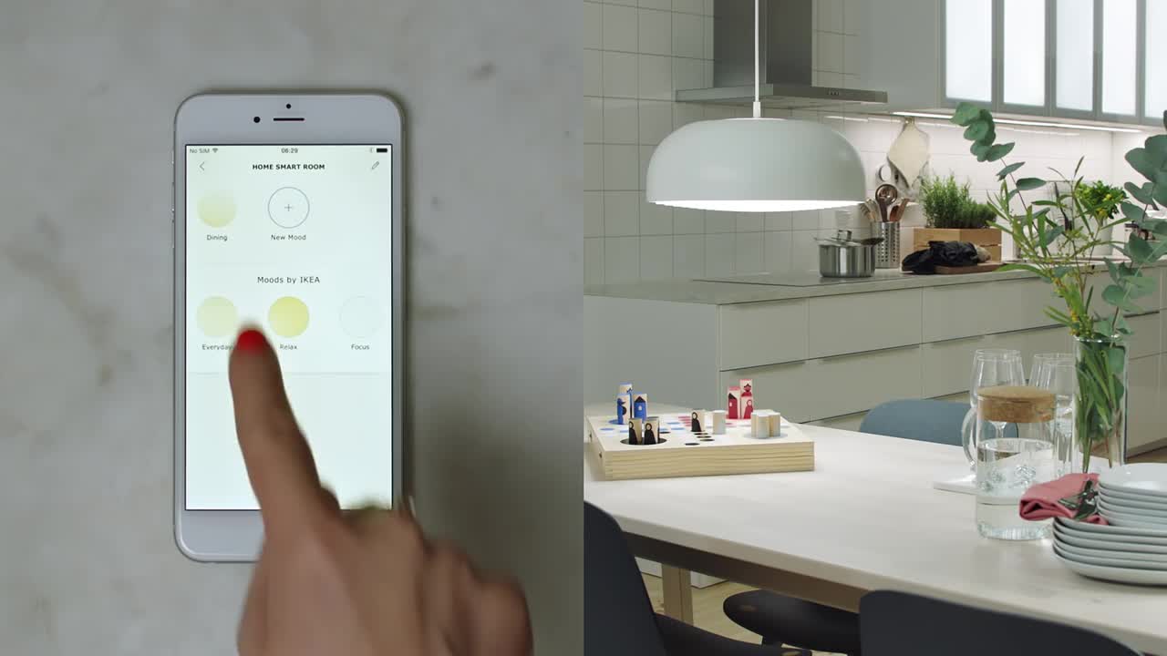 IKEA TRÅDFRI: illuminazione smart con un'app