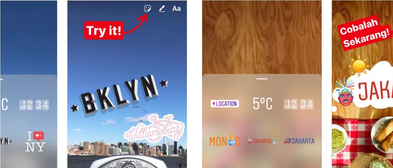 Instagram Stories, arrivano i geostickers