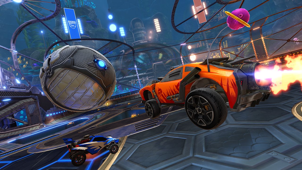 Rocket League: l'update gratuito Dropshot si presenta in foto e video