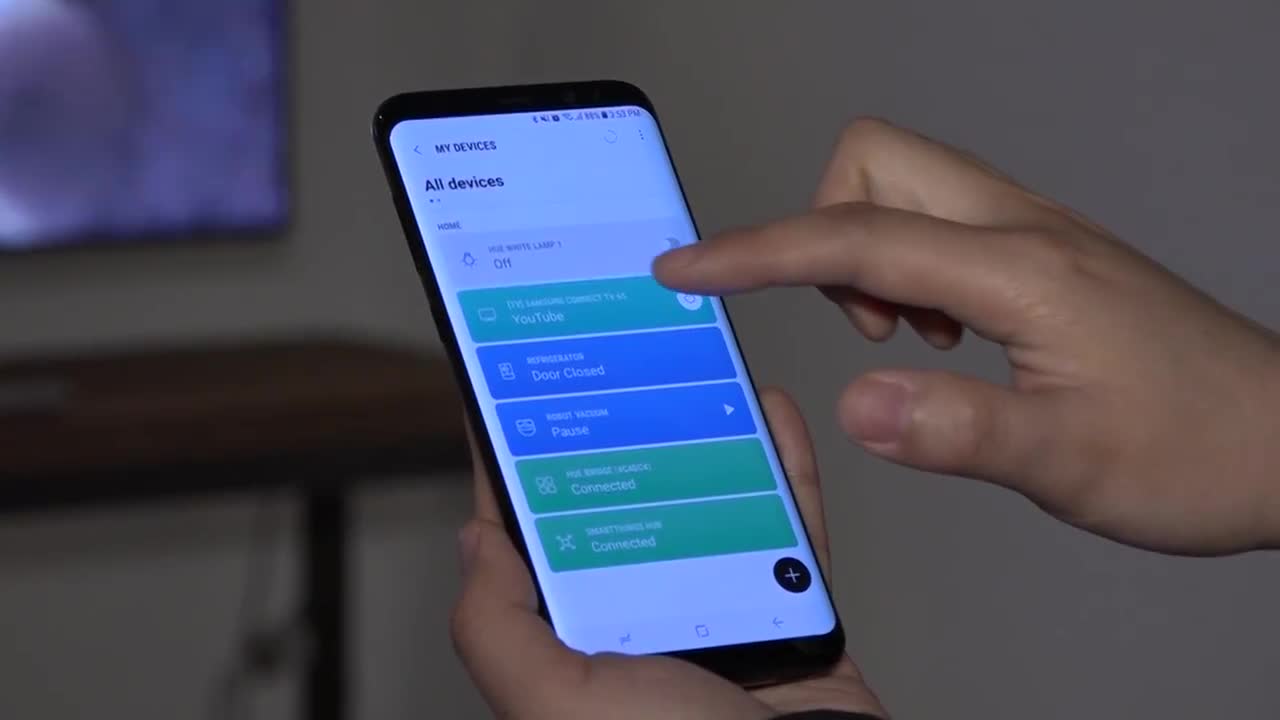 Samsung Connect, un'app per le smart home