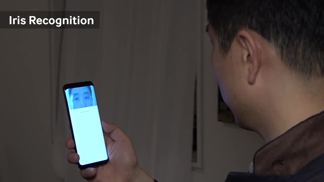 L'autenticazione biometrica di Samsung Galaxy S8