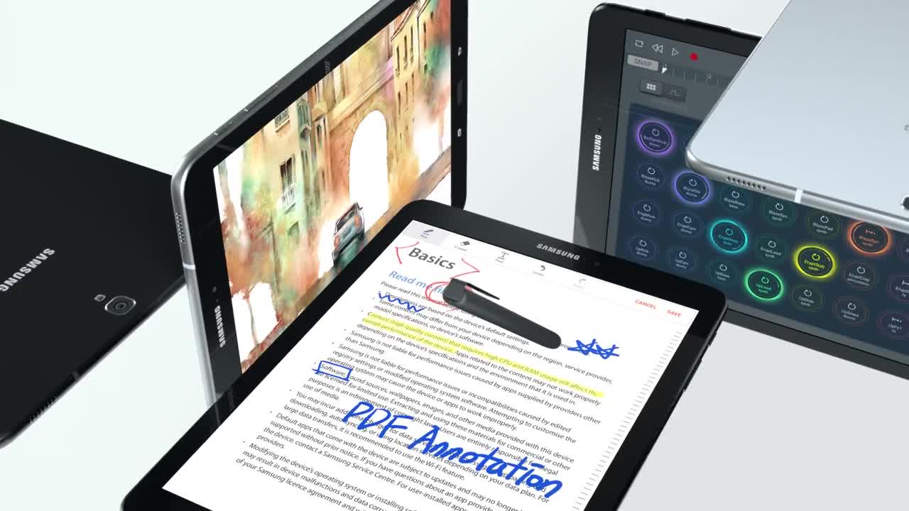 Samsung Galaxy Tab S3, tablet Android per il lavoro