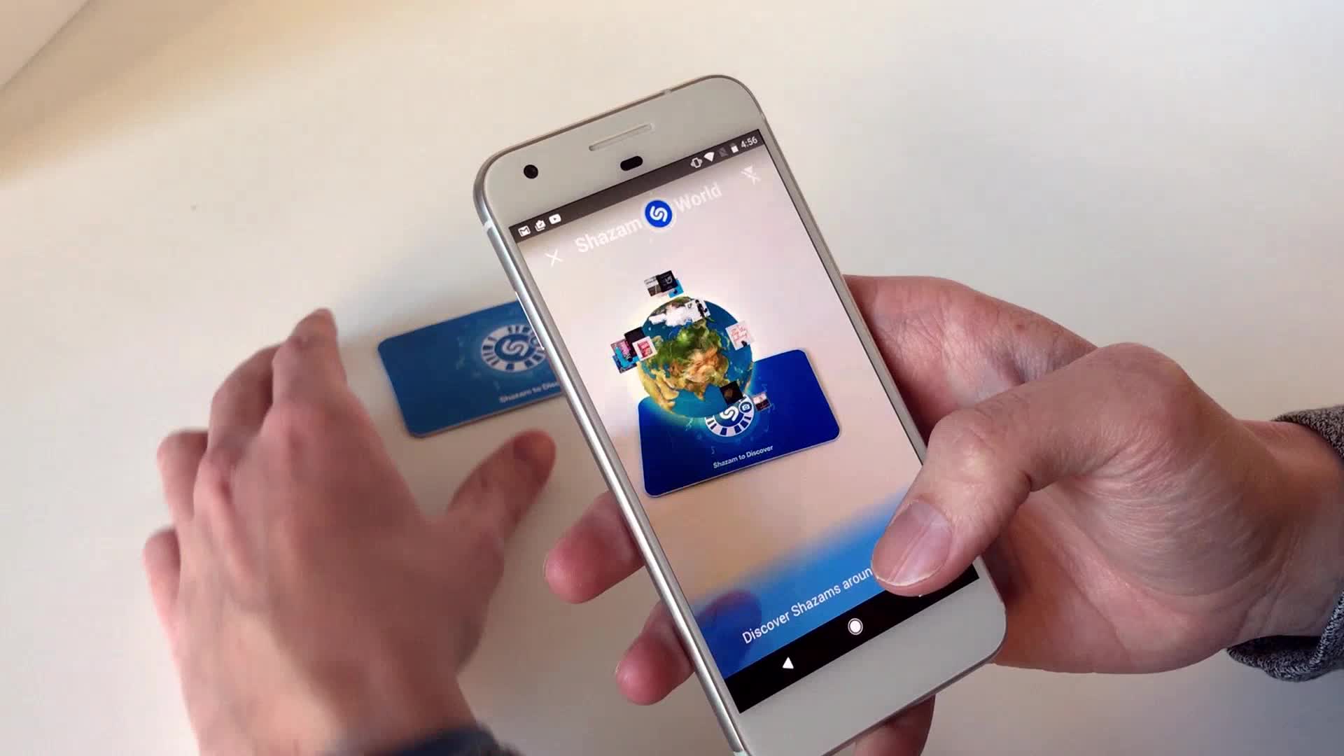 Contenuti in realtà aumentata per Shazam