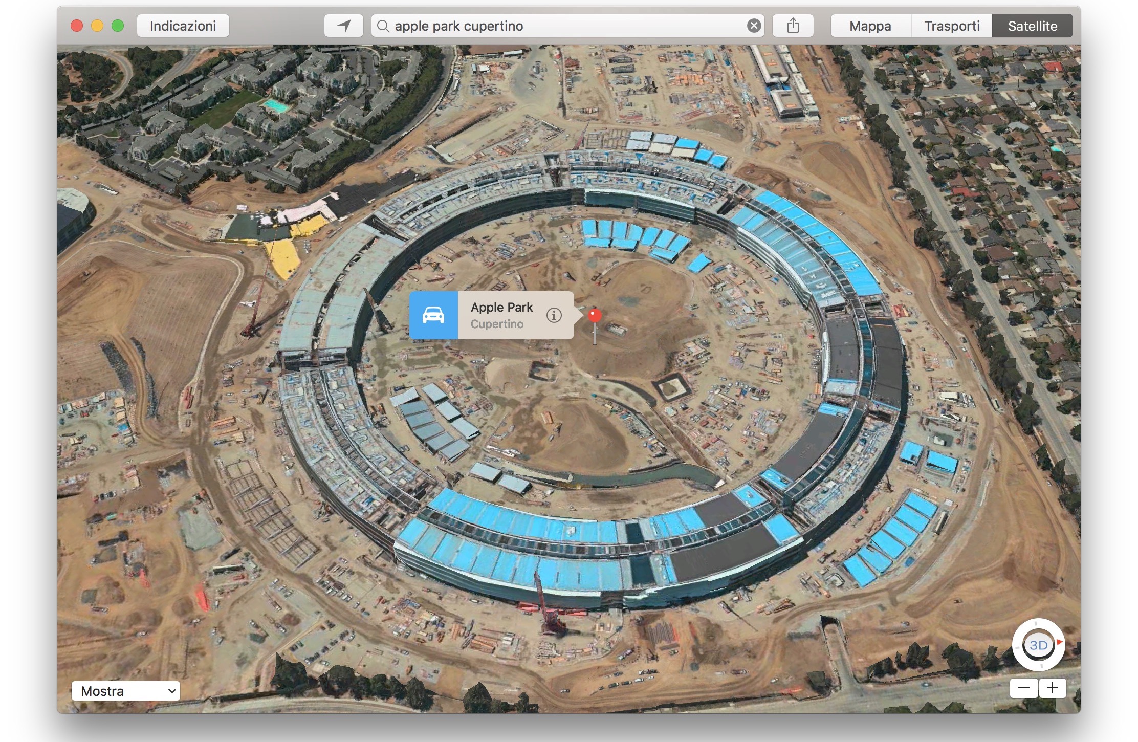 Apple Park, fate un tour virtuale da iPhone, iPad e Mac