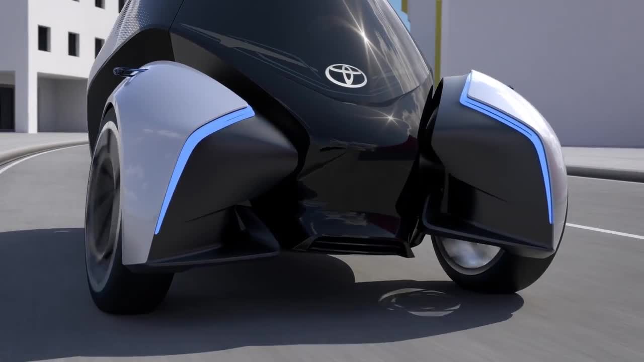 Toyota i-TRIL, concept car elettrica e autonoma