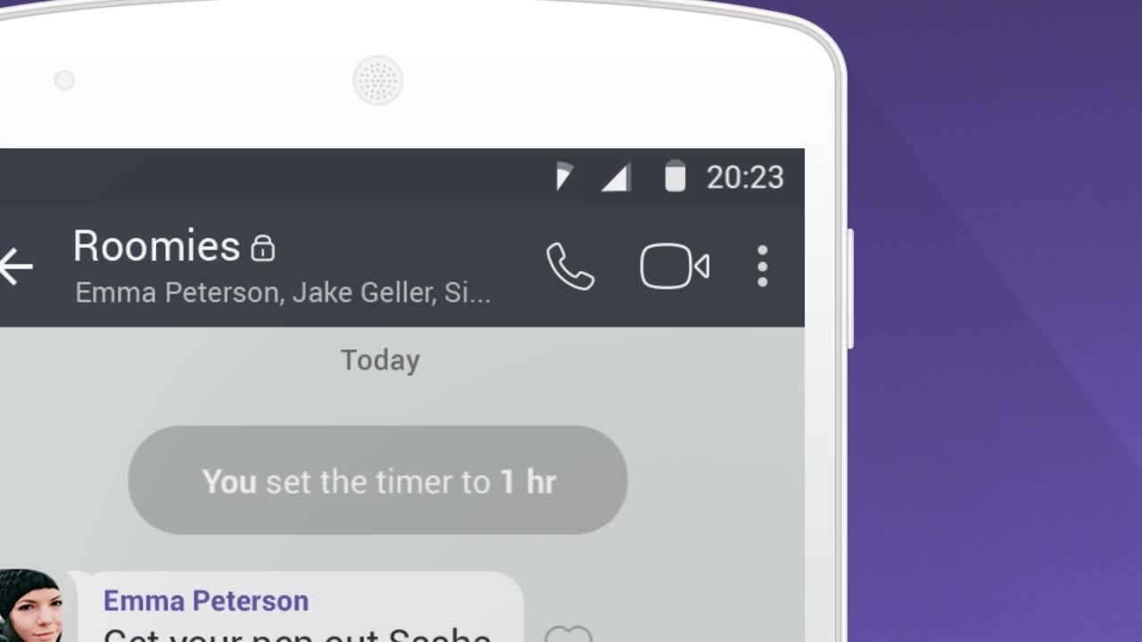 Le chat segrete di Viber