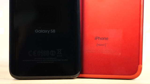 iPhone 7 Batte Galaxy S8