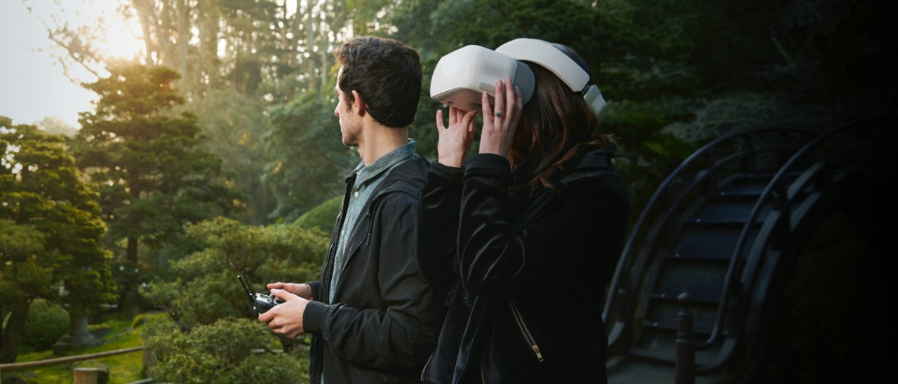 DJI Goggles, visore FPV per controllare i droni