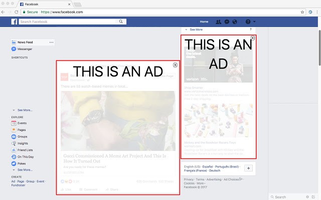 Perceptual ad blocker