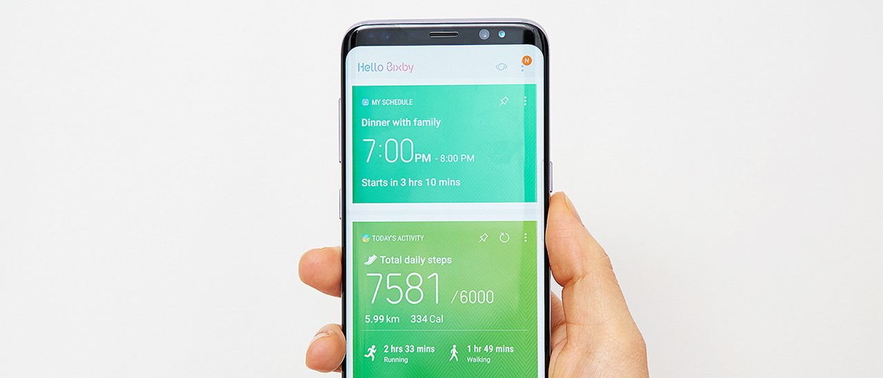 Samsung Galaxy S8, Google Now sostituisce Bixby