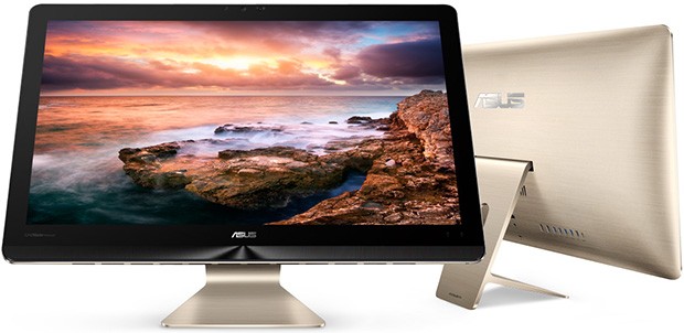 Il computer all-in-one ASUS Zen AiO Pro, con monitor da 23,8 pollici e sistema operativo Windows 10