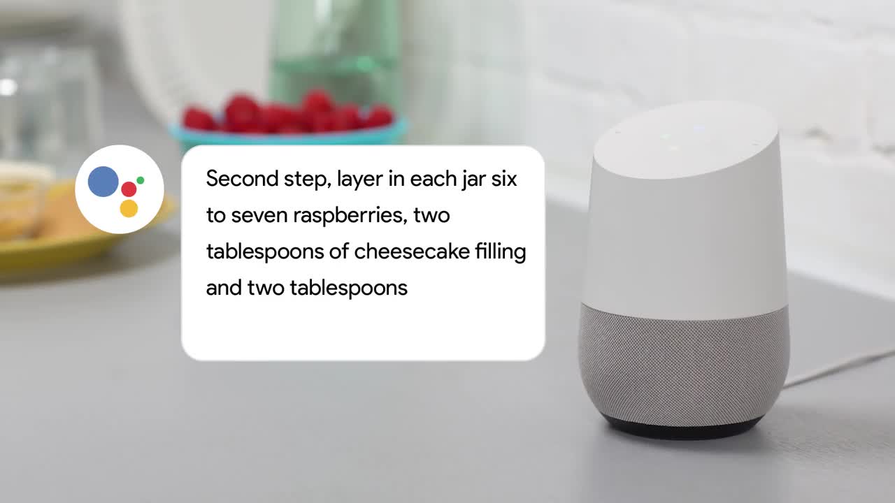 Cucinare con Google: lo speaker Home e le ricette