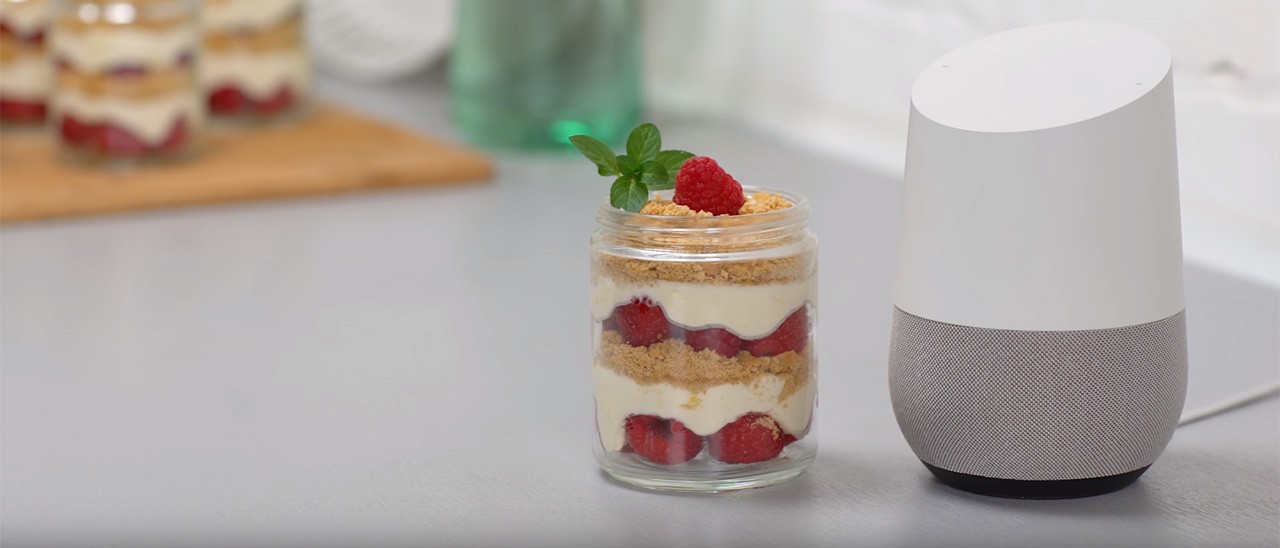 Google Home in cucina, per le ricette passo passo