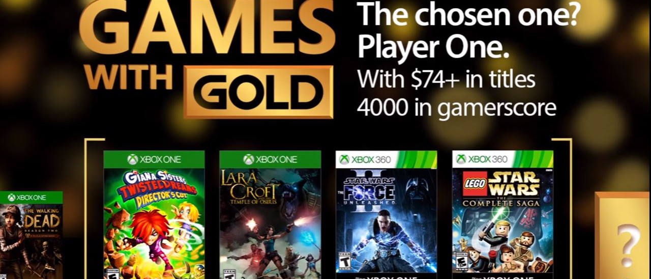 Xbox Games With Gold, i titoli di maggio 2017