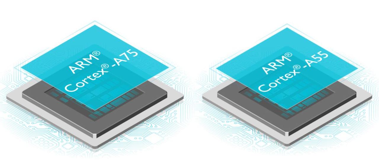 ARM Cortex-A75, A55 e Mali-G72 per IA, VR e AR