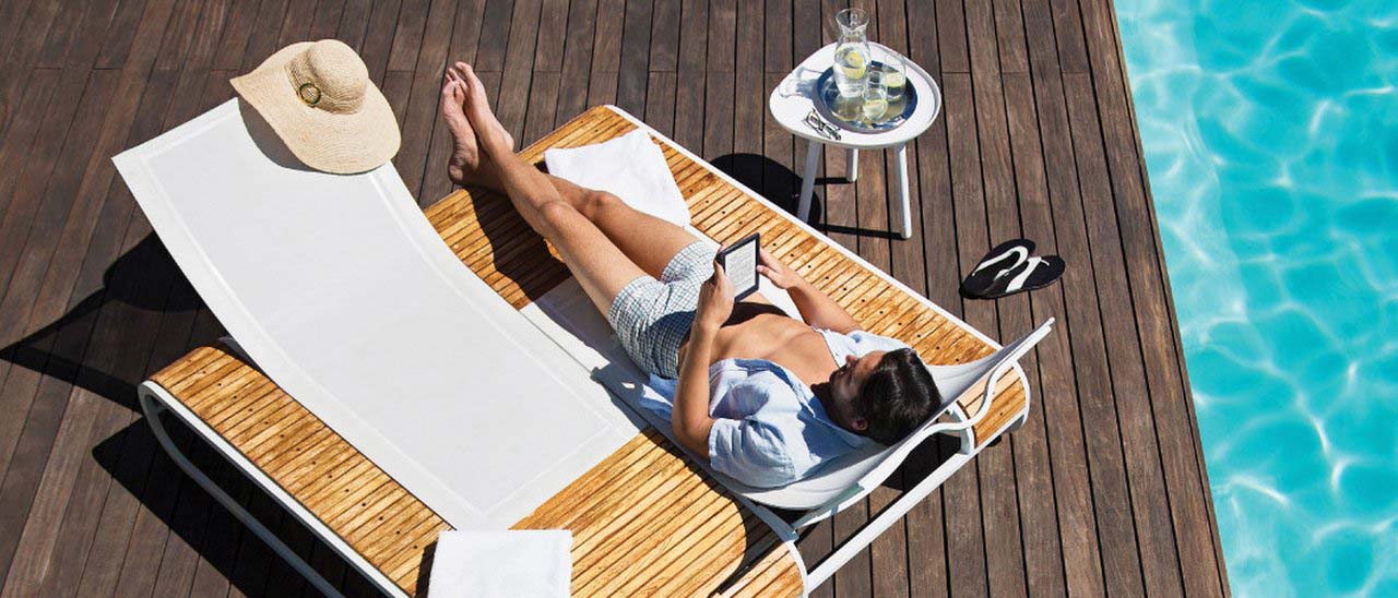 Kobo Aura H2O per leggere gli ebook in piscina