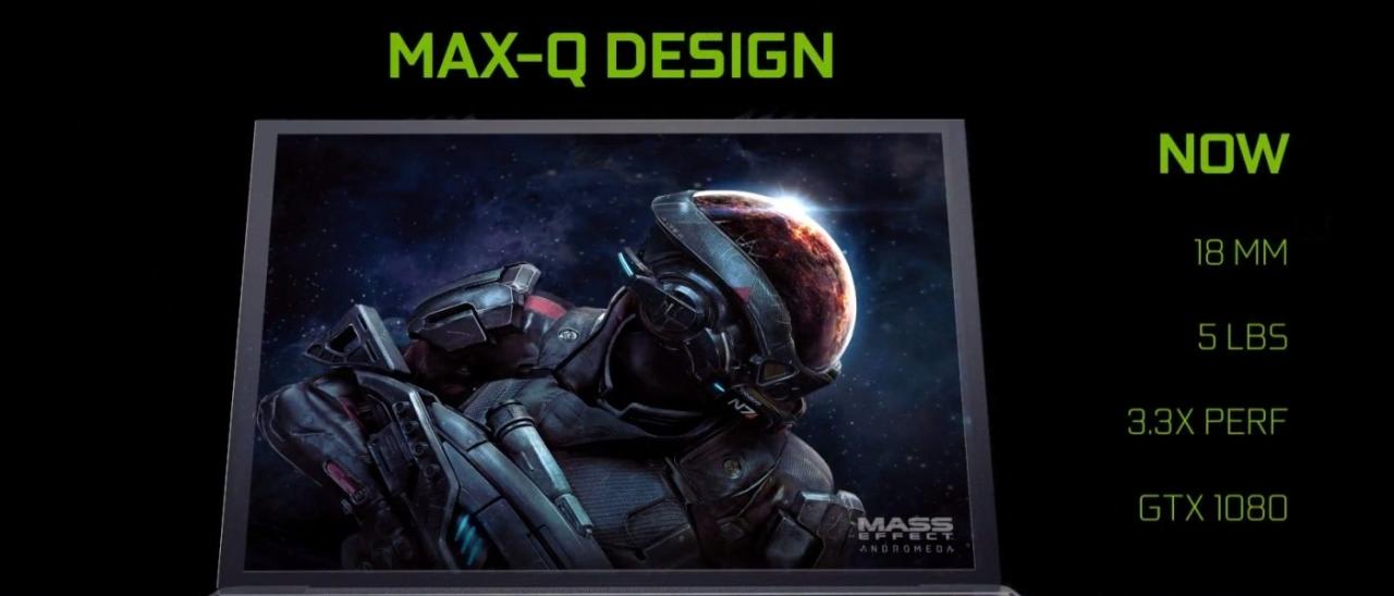 NVIDIA Max-Q, laptop gaming sottili e silenziosi