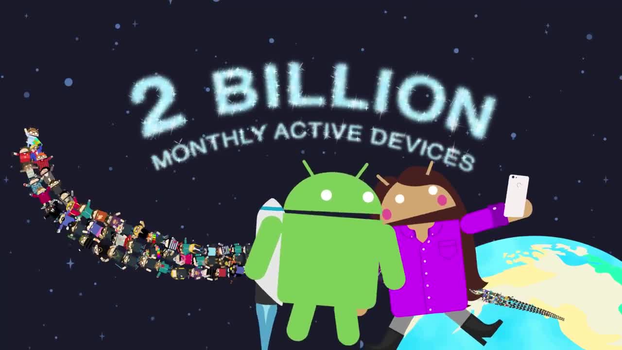 Due miliardi di Android nel mondo