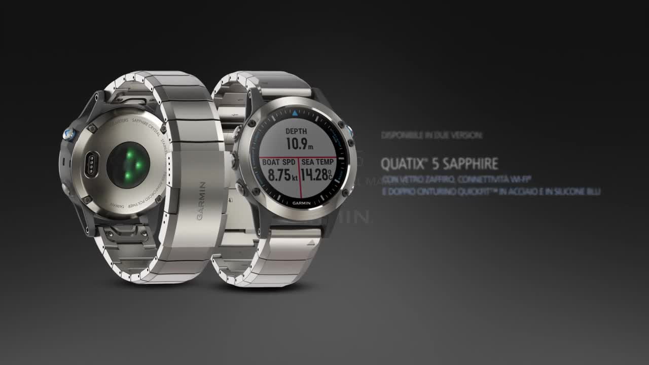 Garmin quatix 5, lo smartwatch per il mare