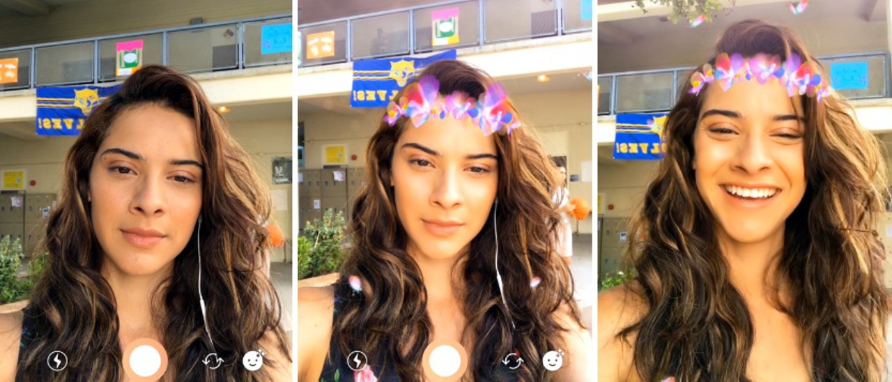 Instagram, arrivano i filtri facciali