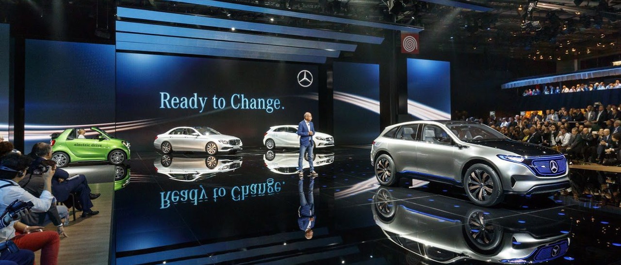 Mercedes, in sviluppo una berlina elettrica