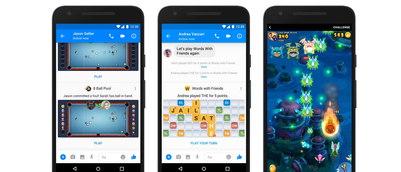 Instant Games su Messenger