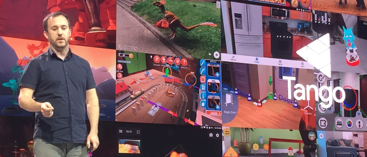 Realtà aumentata: supporto Unity per Google Tango