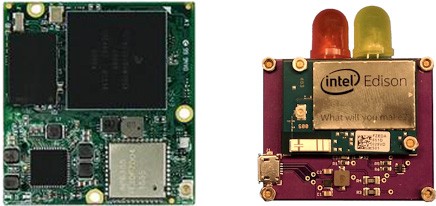 Le schede NXP i.MX7D ed Edison Candle