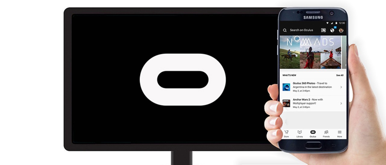 Samsung Gear VR supporta Google Chromecast