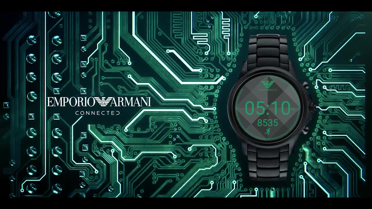 Lo smartwatch Android Wear di Emporio Armani