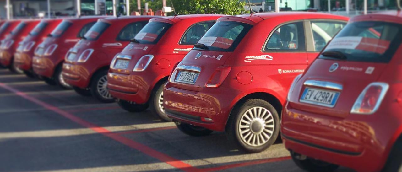 Enjoy, il car sharing sbarca a Fiumicino