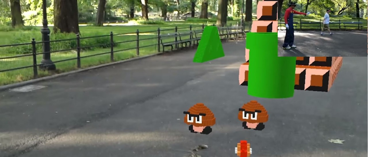Hololens porta Super Mario Bros nella realtà