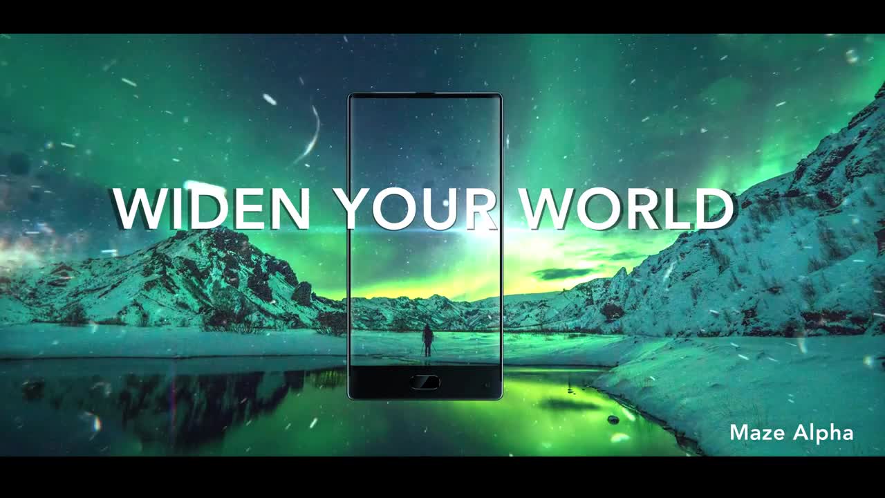 Maze Alpha, lo smartphone senza bordi