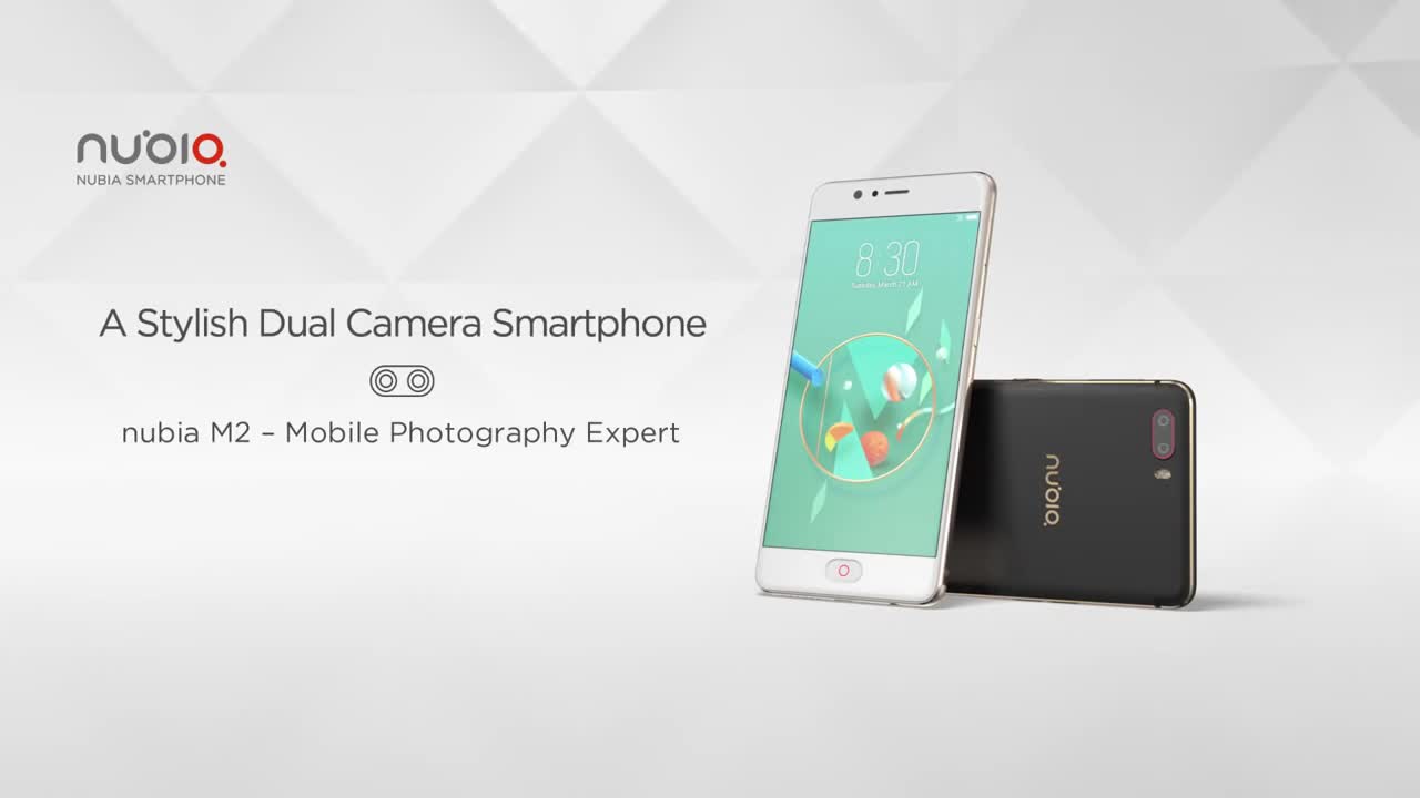 Nubia M2 con doppia fotocamera posteriore