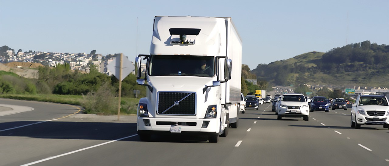 I nuovi camion a guida autonoma di Uber