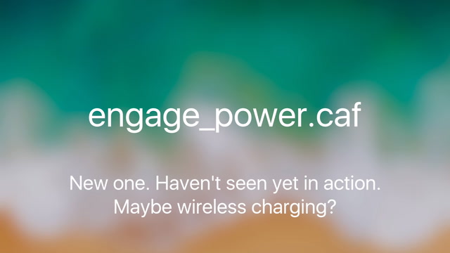 iOS 11 - Suono di Ricarica Wireless