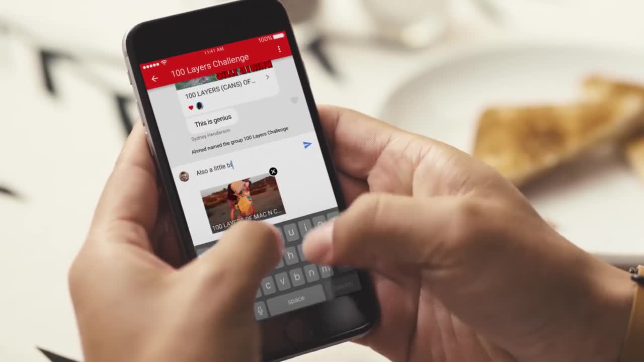 YouTube: una chat per la condivisione dei video