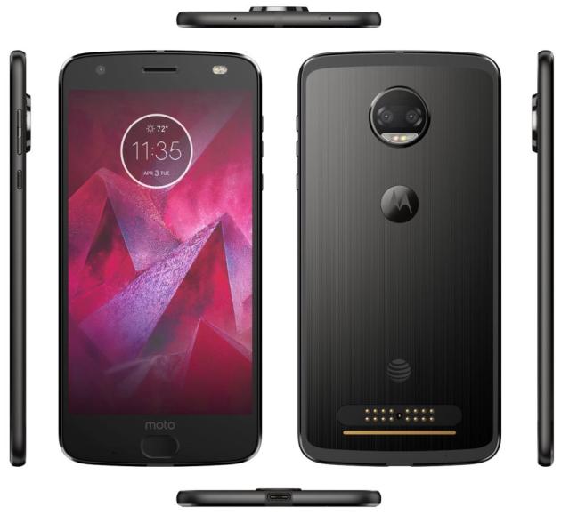 Moto Z2 Force leak